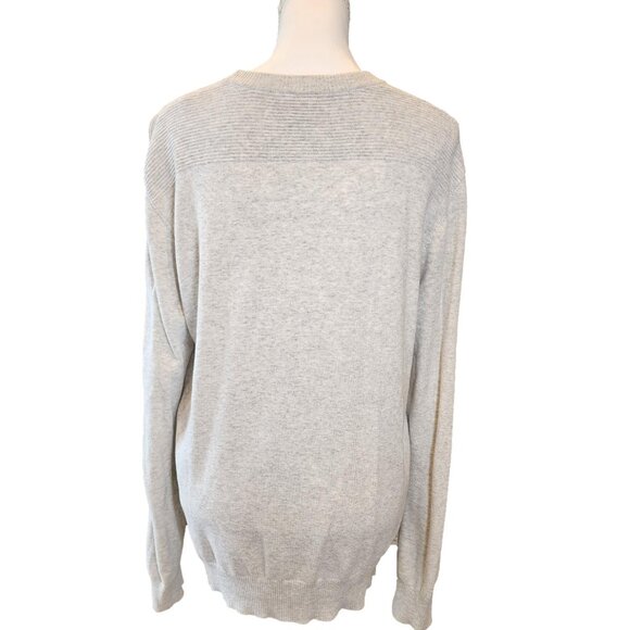 Men's Diesel Light Grey Knit Sweater - Size Large - Picture 2 of 5